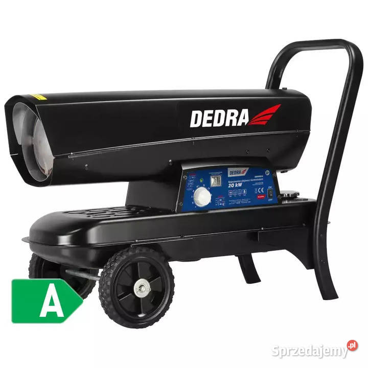 NAGRZEWNICA OLEJOWA 20KW KÓŁKA CZARNA DEDRA Części i akcesoria Opalenica