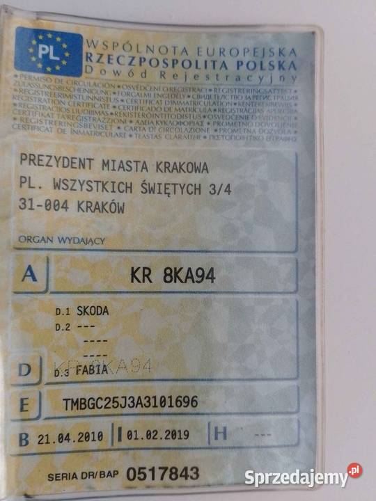Skoda Fabia 2 14 MPI benzgaz 2009 ESP małopolskie Kraków sprzedam