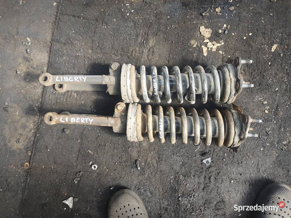 jeep liberty 28crd mcperson amortyzator sprężyna amortyzatory Zawieszenie i układ kierowniczy