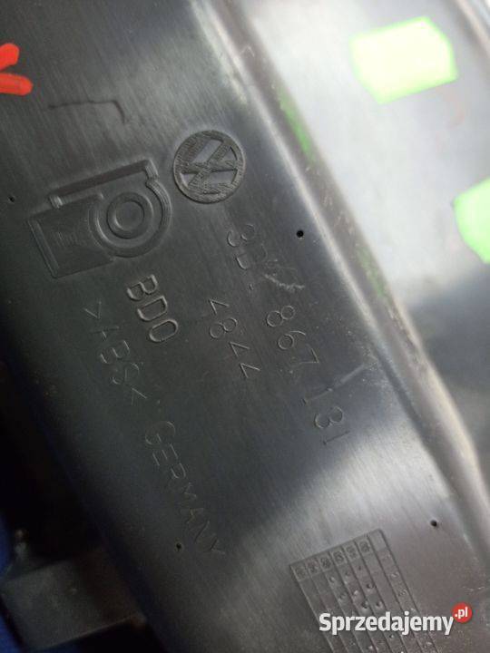 KIESZEŃ SCHOWEK BOCZKA LEWY PRZÓD 3D1867131 VW sprzedam