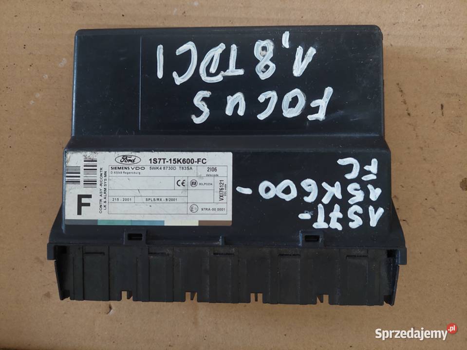 FORD FOCUS moduł komfortu 1S7T15K600FC Motoryzacja Kielce sprzedam