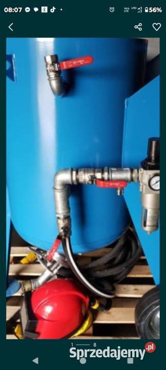 Piaskarki Contracor 200100L NOWE PROFESIONALNE śląskie Racibórz