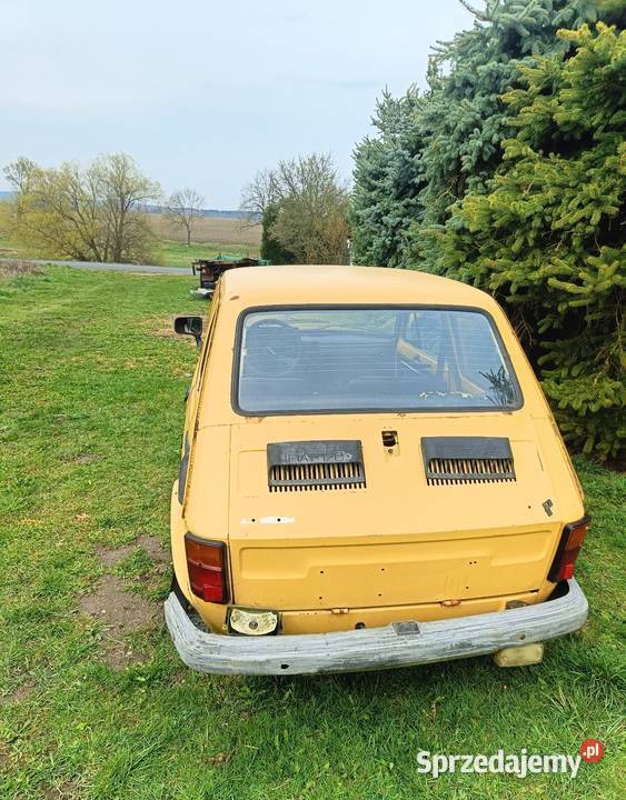 Fiat 126p niesprawny Stoczek Łukowski