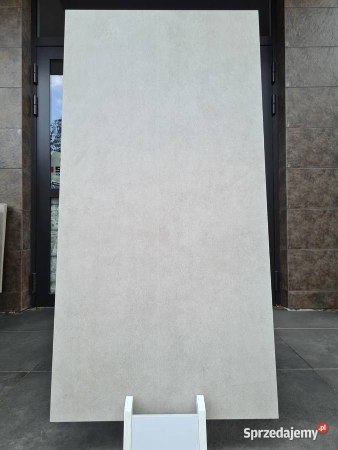 Płytki gres QUBUS GREY mat 60X120 gat 2 łódzkie Opoczno