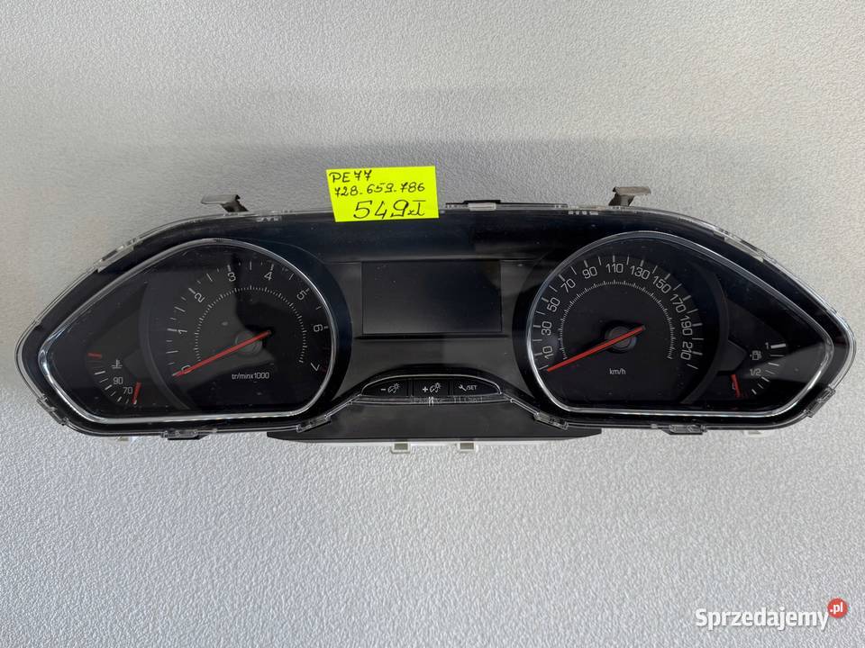 LICZNIK ZEGARY PEUGEOT 208 2008 12 10 9801904780 Warszawa sprzedam