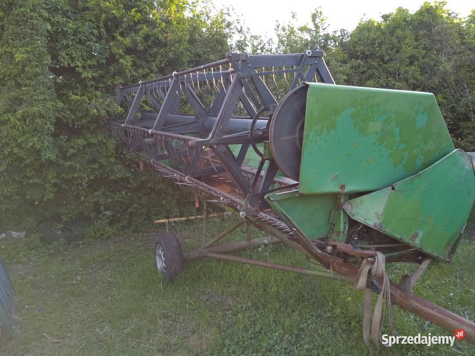 Heder 420m z wózkiem John Deere Suchowola sprzedam