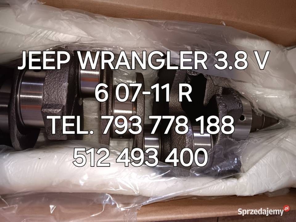 WAŁ KORBOWY NOWY JEEP WRANGLER 38 V 6 0711 R wielkopolskie Kawnice