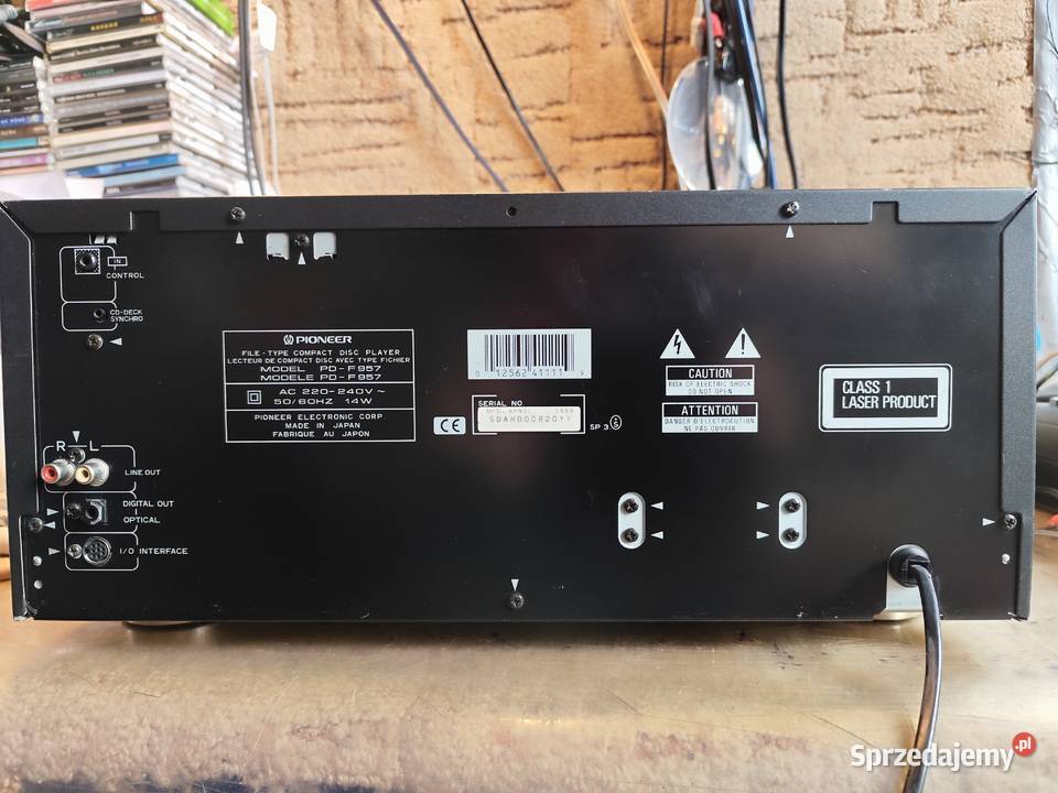 Pioneer PDF 957 CD 101 płyt Mosty