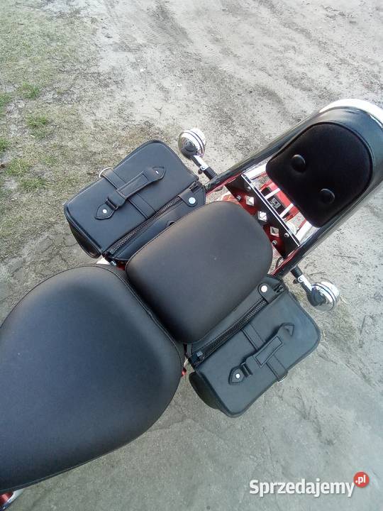 Oparcie pasażera Yamaha VIrago 125 Wieleń