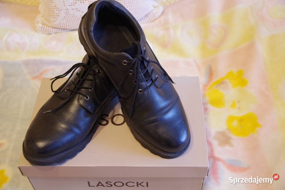 Buty sportowe 48 skórzane Lasocki Sportowe Gdańsk