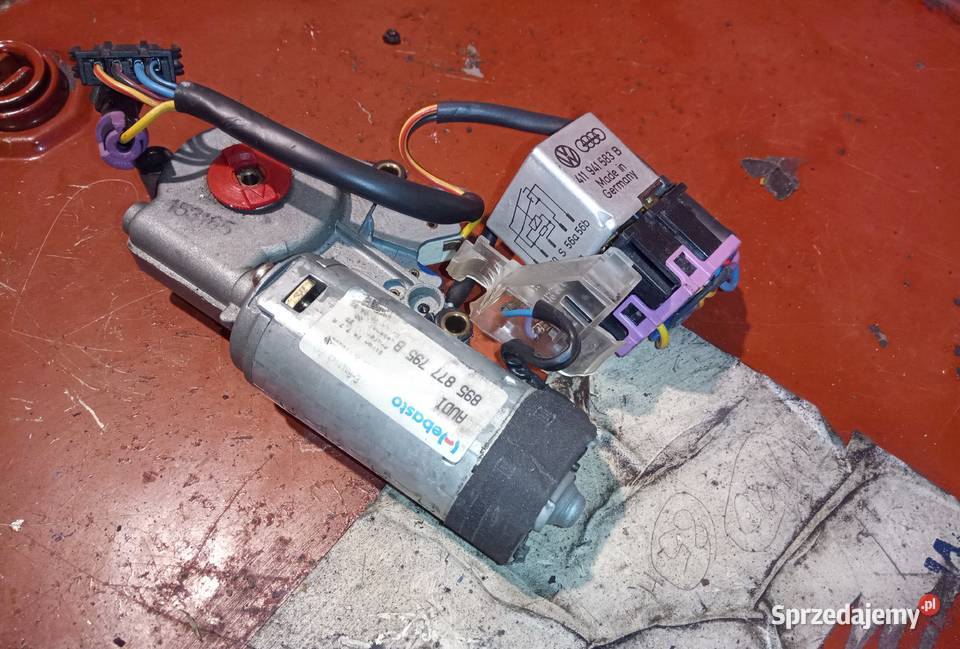 Audi 80 b4 Silnik otwierania dachu Materiały instalacyjne Układ elektryczny, zapłon Baranówka