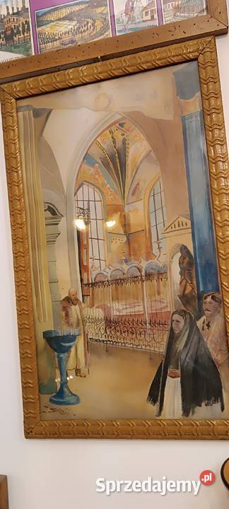 Obraz grobowiec Kazimierz IV Jagiellończyk Jan Kraków sprzedam