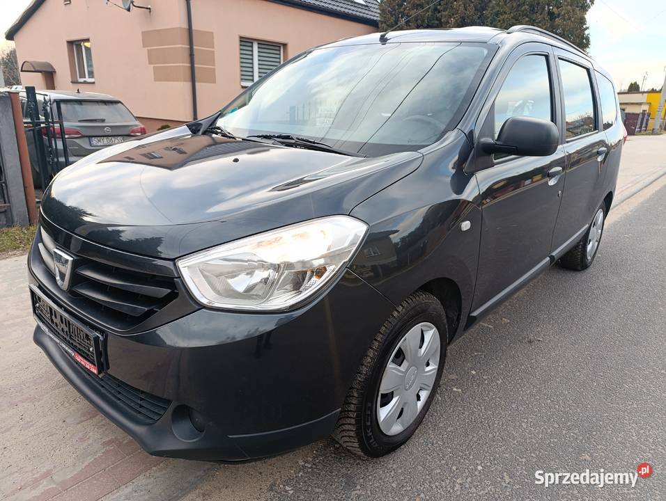 Dacia Lodgy 16 benzyna 2013r udok przebieg 117000km śląskie
