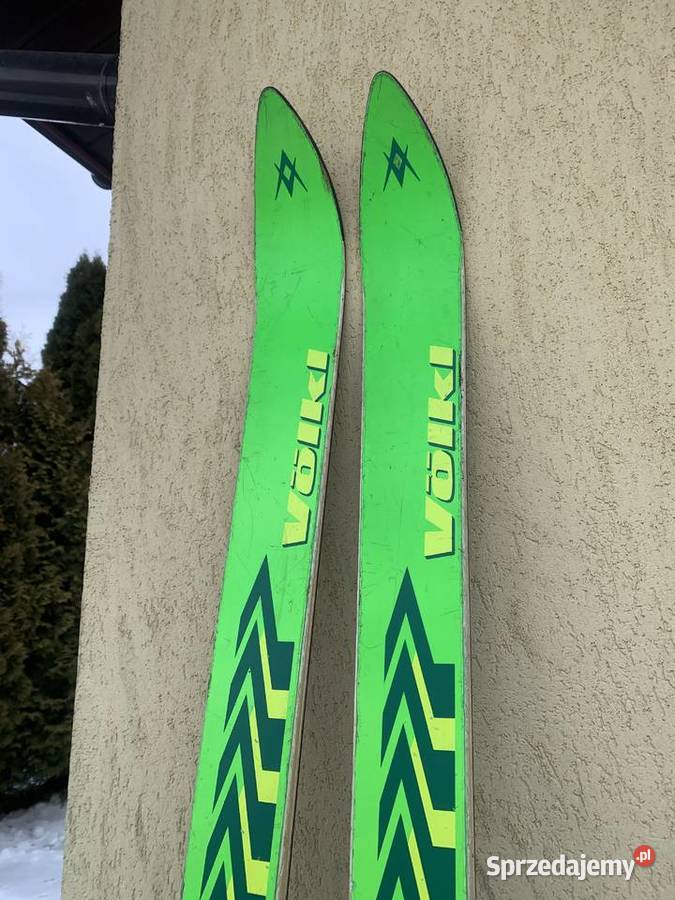 Narty Vlkl Volkl RS SUPER P9 vintage niemieckie Jasło