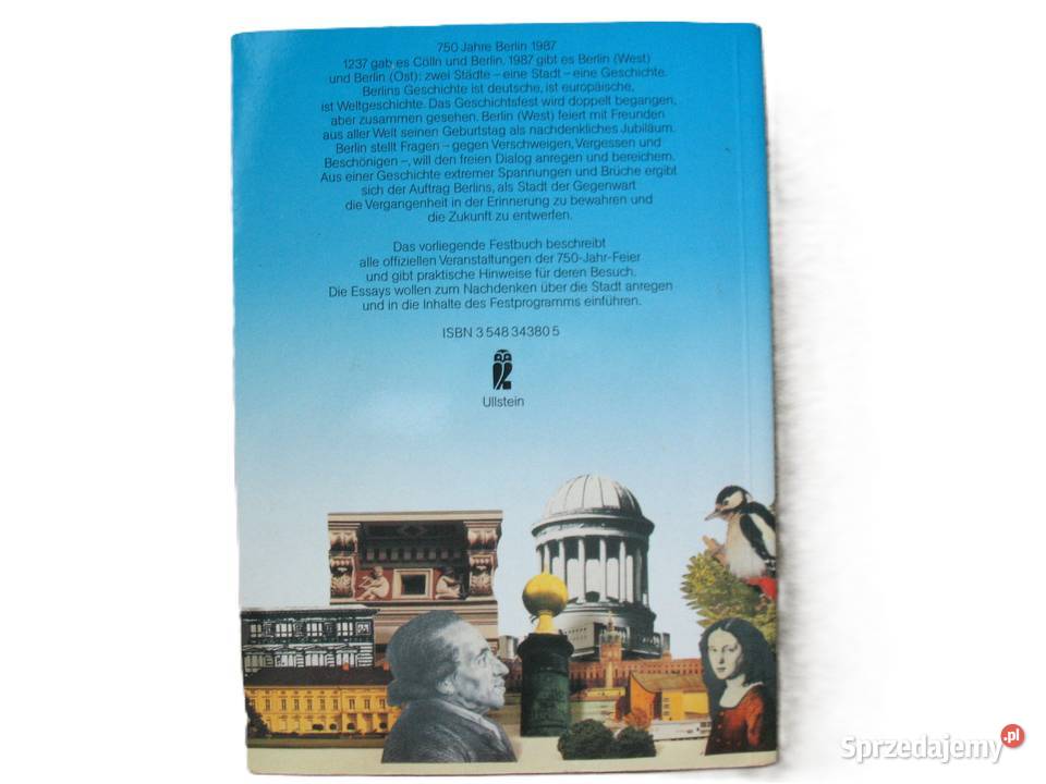 750 jahre Berlin Stadt der Gegenwart książka Siedlce
