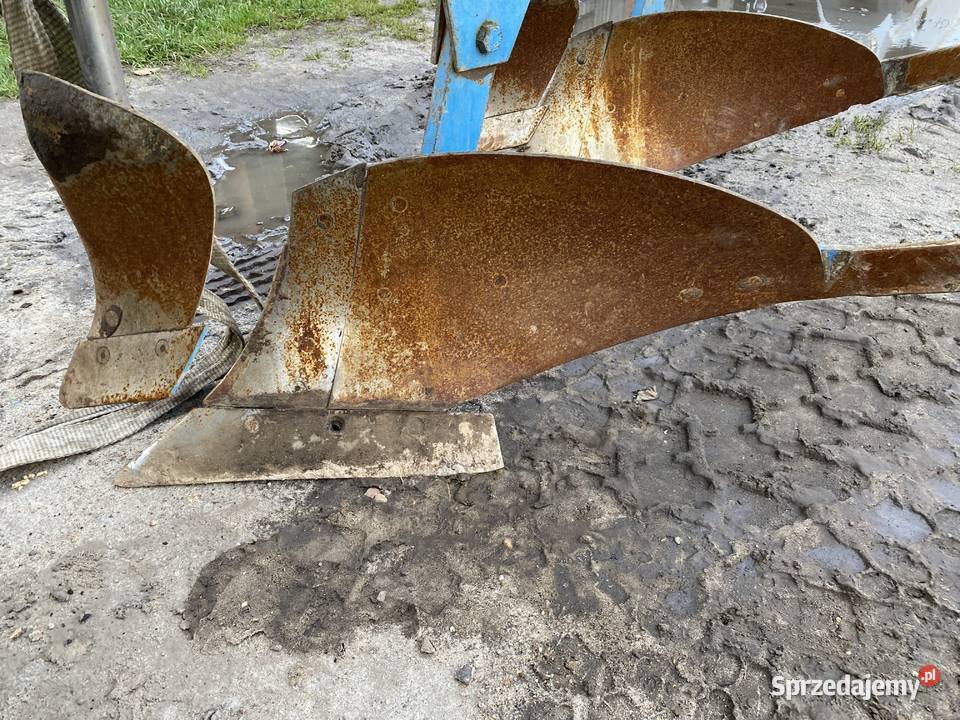 Pług 3 Skiby skibowy obrotowy lemken rabewerk Fałkowice