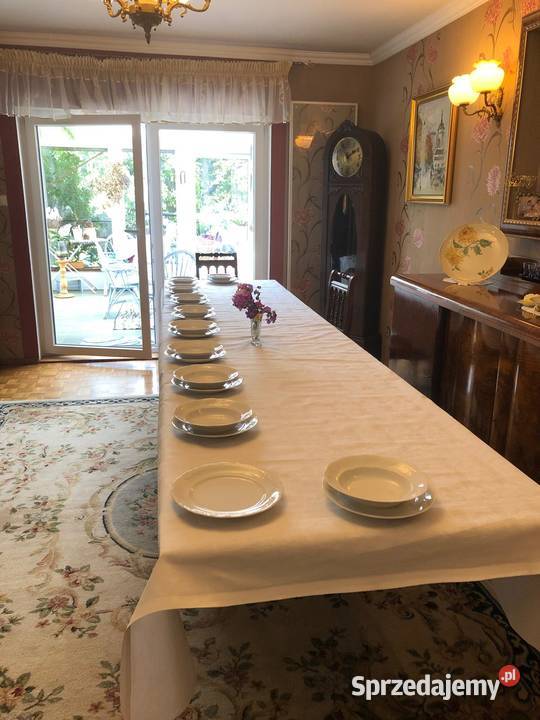 antyczny stół i sześć krzeseł dolnośląskie sprzedam
