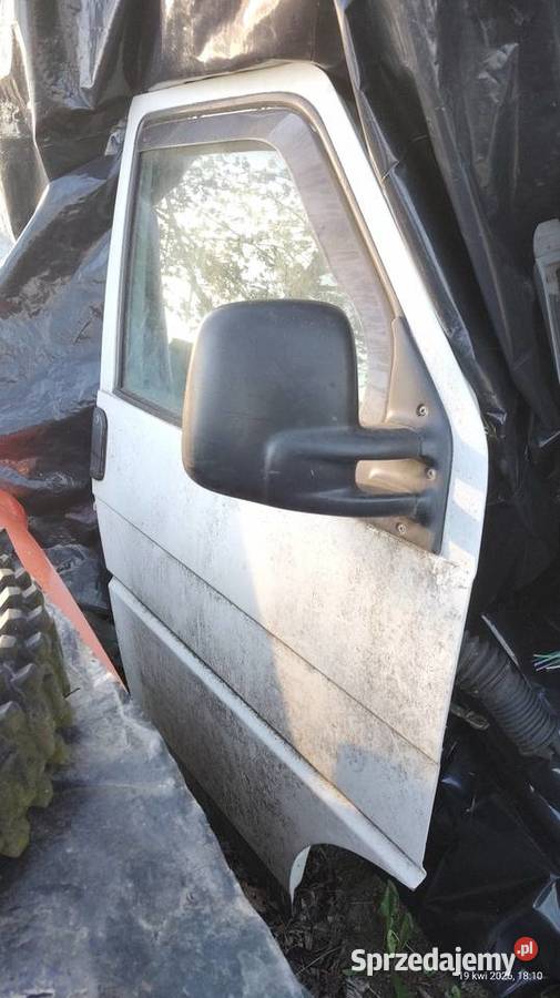 Drzwi Volkswagen Transporter T4 białe 2 sztuki Hrubieszów