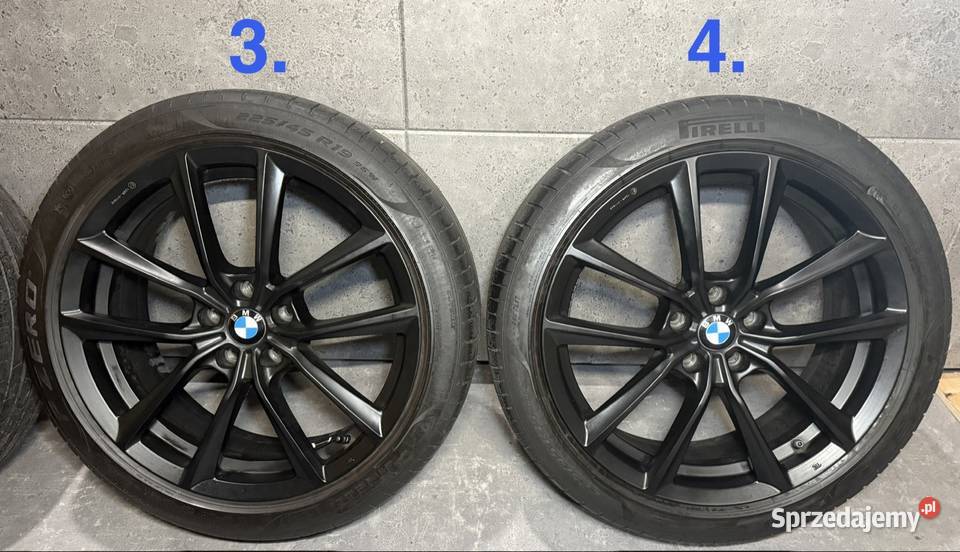 19 BMW 2 f45 x1 f48 x2 f49 felgi koła komplet Lubasz