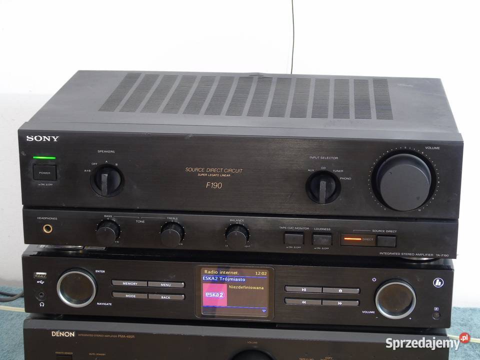 Wzmacniacz Sony TAF190 sprawny DOSTAWA Jasło