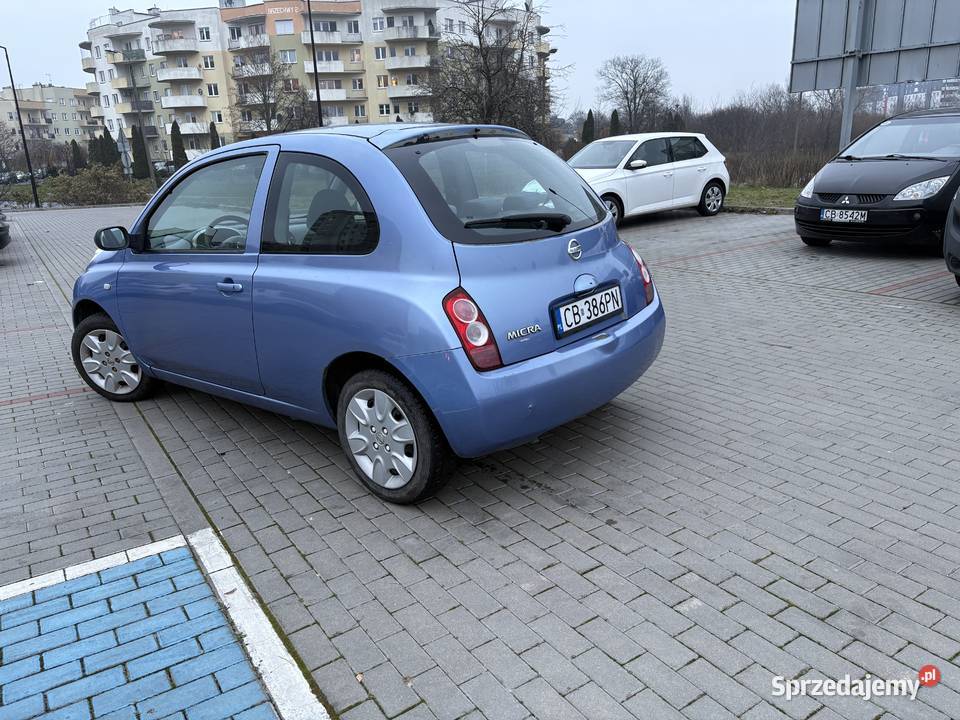Nissan Micra K12 2003r 12 benzyna 80 1200cm3 Bydgoszcz