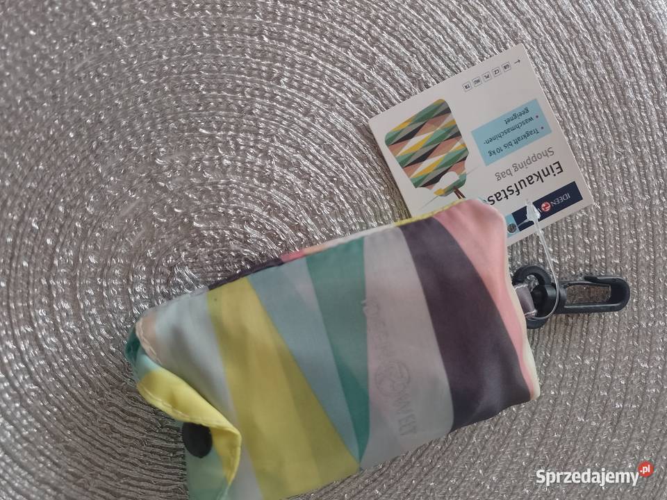 Pastelowa torba zakupowa torebka shopping bag sprzedam