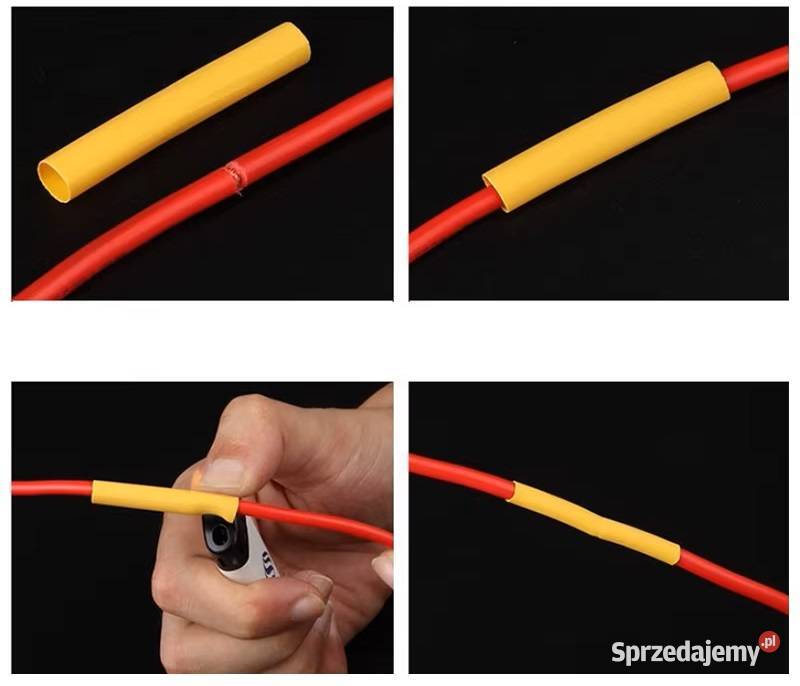 Zestaw Termokurczliwych Rurek izolacja osłony Pozostałe Sieradz