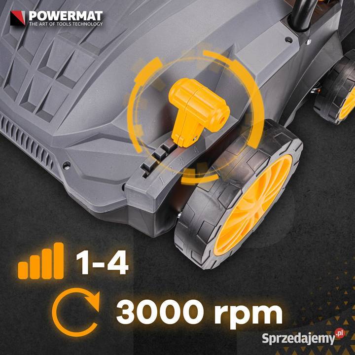 Aerator wertykulator elektryczny kosz 3w1 2400w Katowice sprzedam