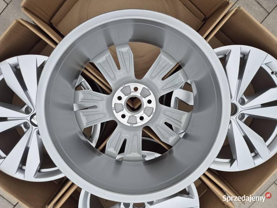 Felgi 19 5x112 Maxion OEM VW Audi Skoda Srebrne Żory