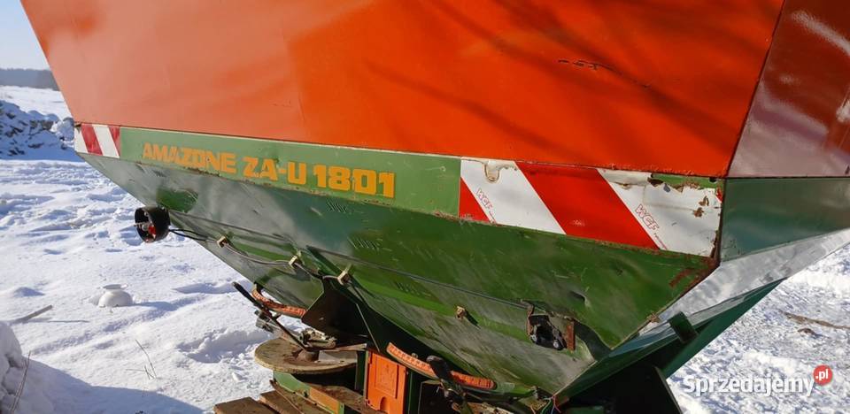 Rozsiewacz nawozów Amazone ZAM 1801 hydrauliczne Glinnik sprzedam