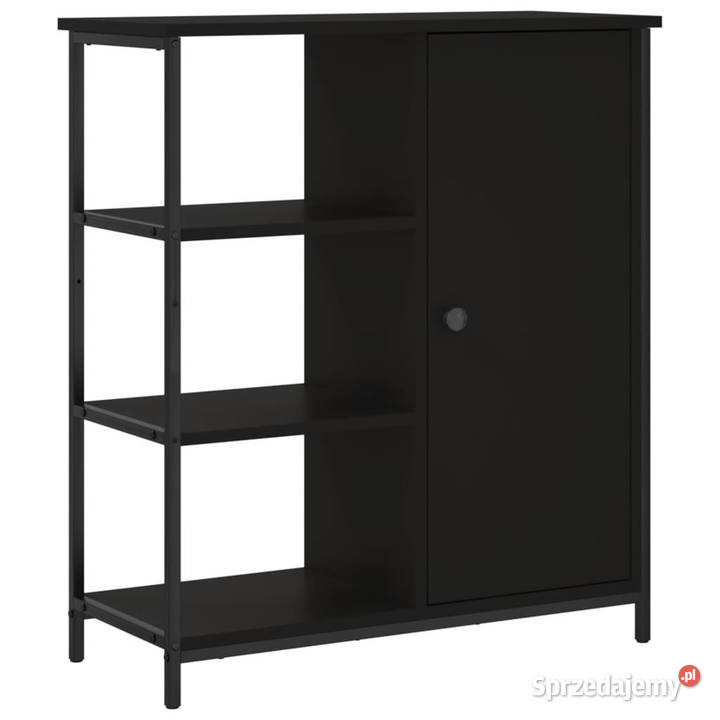 Szafka czarna 70x30x80 materiał drewnopochodny sprzedam