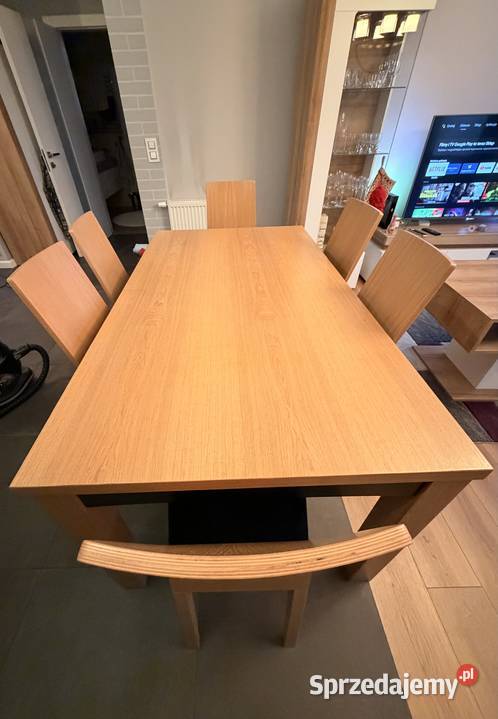 Solidny drewniany stół Stan małopolskie Rabka-Zdrój