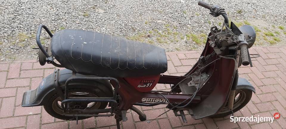 Simson sr50 dokumenty i reszta świętokrzyskie Pacanów