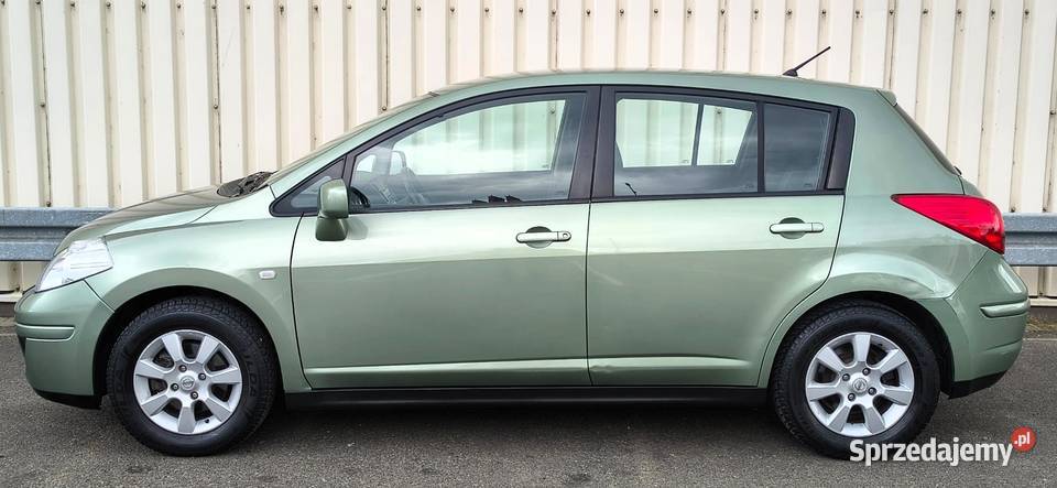Nissan Tiida 16 z LPG Automat Klimatronik VAT marża