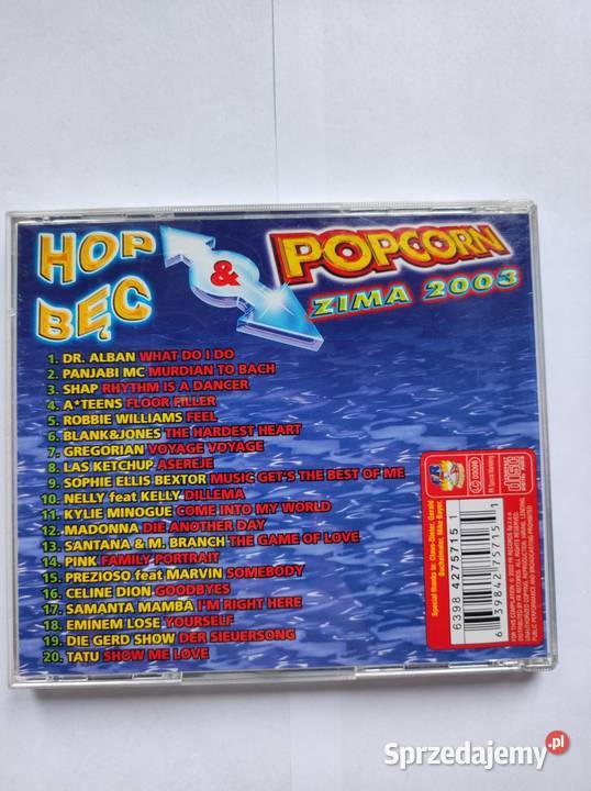 popcorn zima 2003 hop bęc kolekcjonerska płyta Kielce