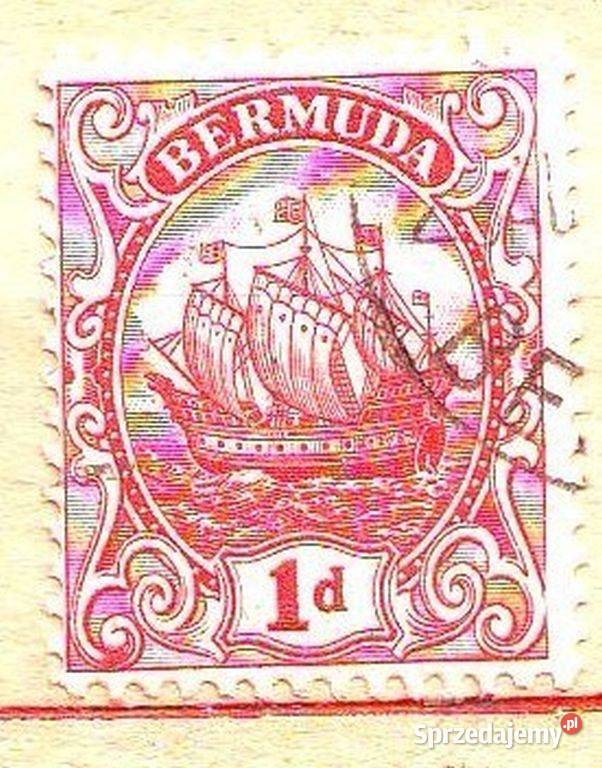 Zn Kol Bryt Bermudy Mi 42a kas 1919 Filatelistyka śląskie Gliwice