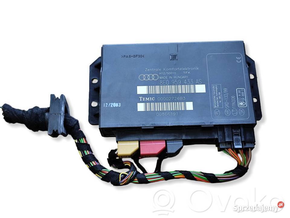 Audi A4 S4 B7 STEROWNIK MODUŁ KOMFORTU