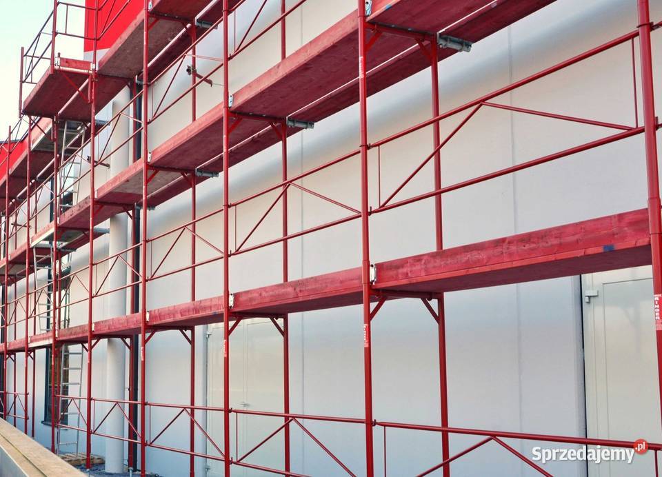 Rusztowanie fasadowe Ringer Zestaw 90 m2 Materiały budowlane wielkopolskie Golina