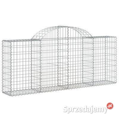 vidaXL Łukowaty kosz gabionowy 200x30x80100 sprzedam