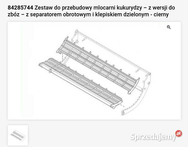 Zestaw przezbrojenie na kukurydzę Holland CX5 Płońsk