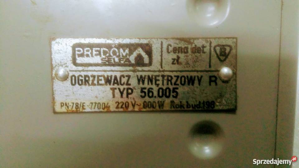 Ogrzewacz wewnątrzny Łódź