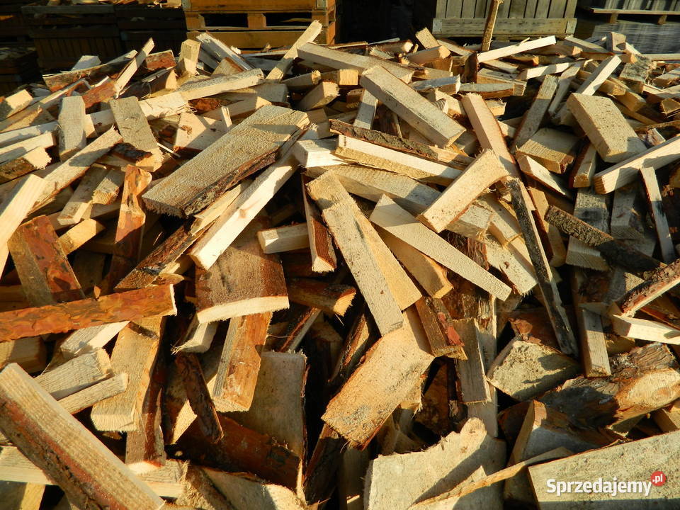 Opał pocięta zrzyna sosnowa drewno rozpałka podlaskie Baciki Bliższe