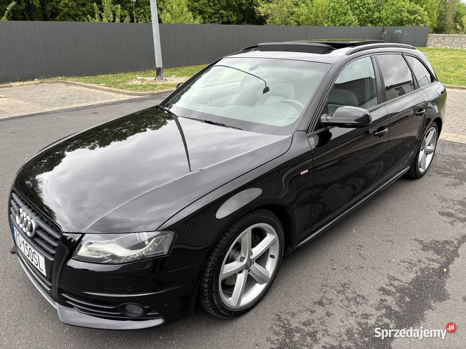 Audi A4 B8 Avant S line Czerń Szczecin