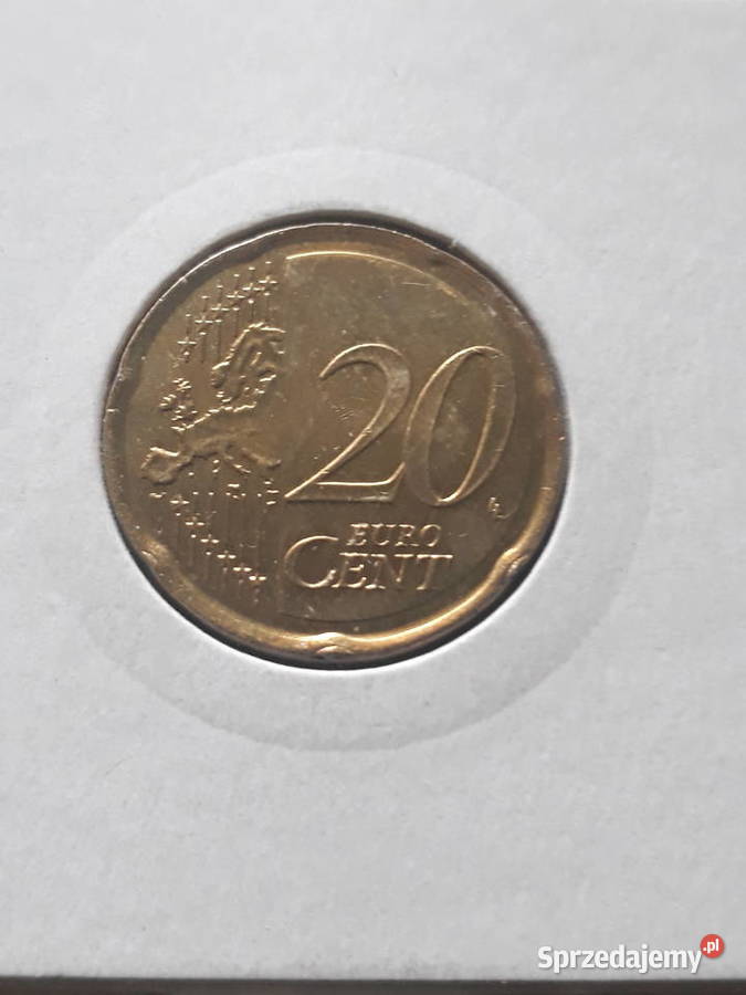 20 Eurocentów Malta 2008 r UNC Konin sprzedam