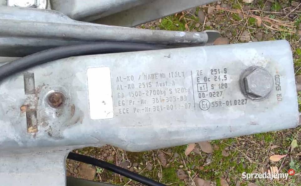 Przyczepa samochodowa GNIOTPOL DMC 2600 podkarpackie Rzeszów