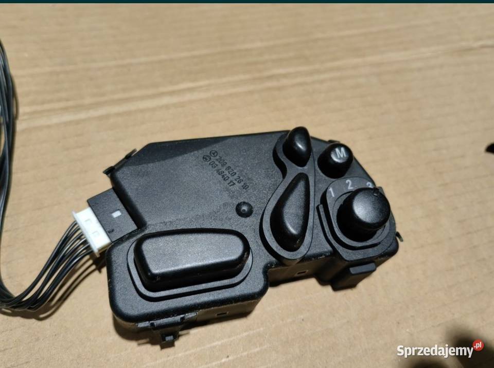 Panel sterowania fotela Mercedes CLK w209 prawy Motoryzacja Żory
