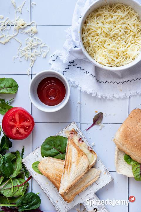 Ser Gouda wiórki granulat do pizzy Nabiał i jaja