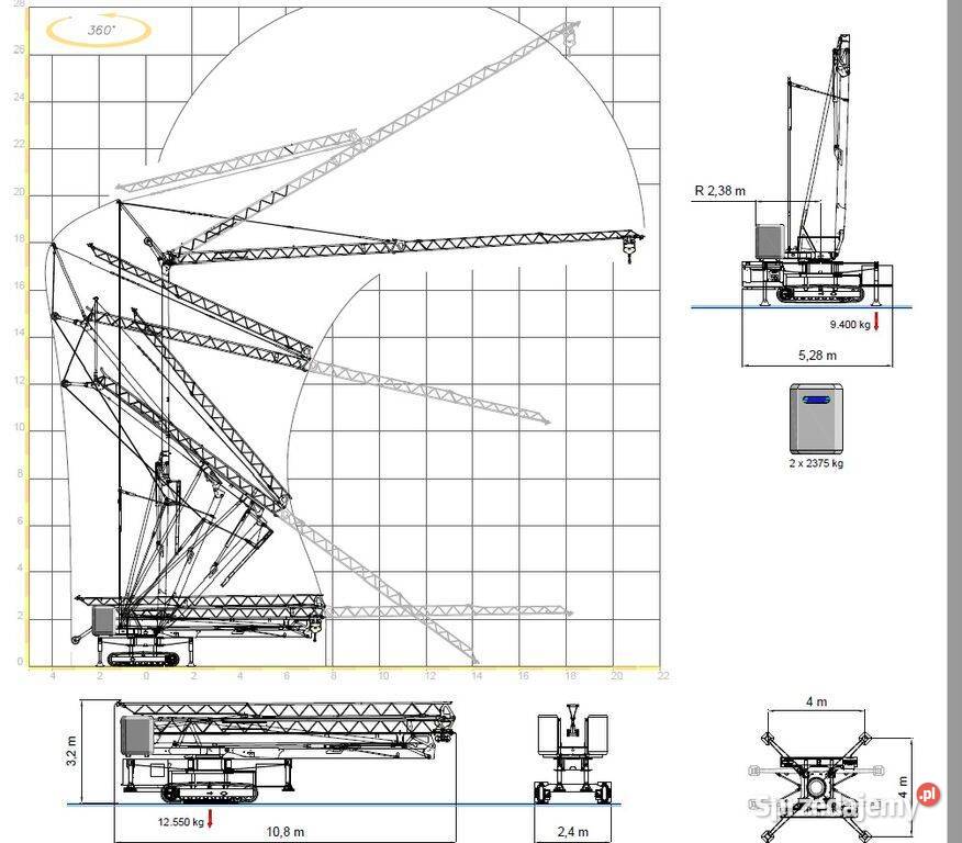Nowy żuraw samojezdny VICARIO 331R nie Motoryzacja Ligota Piękna