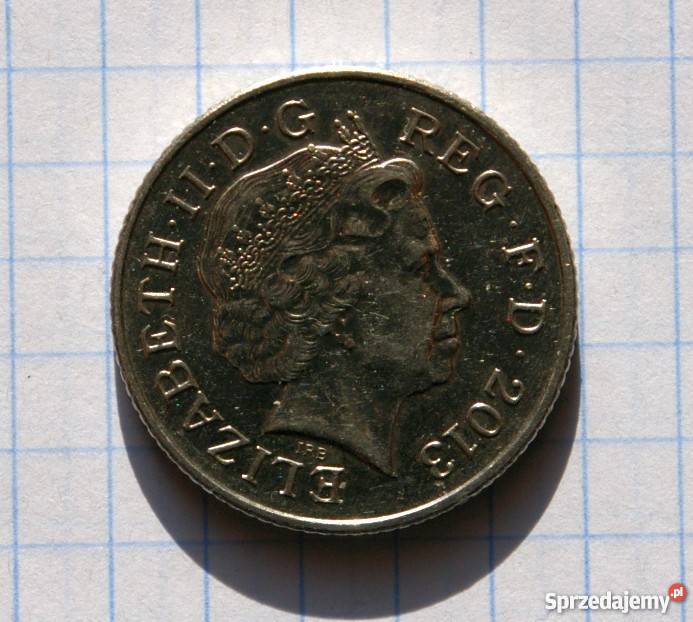 10 PENSÓW TEN PENCE 2013 WIELKA BRYTANIA Numizmatyka Parczew
