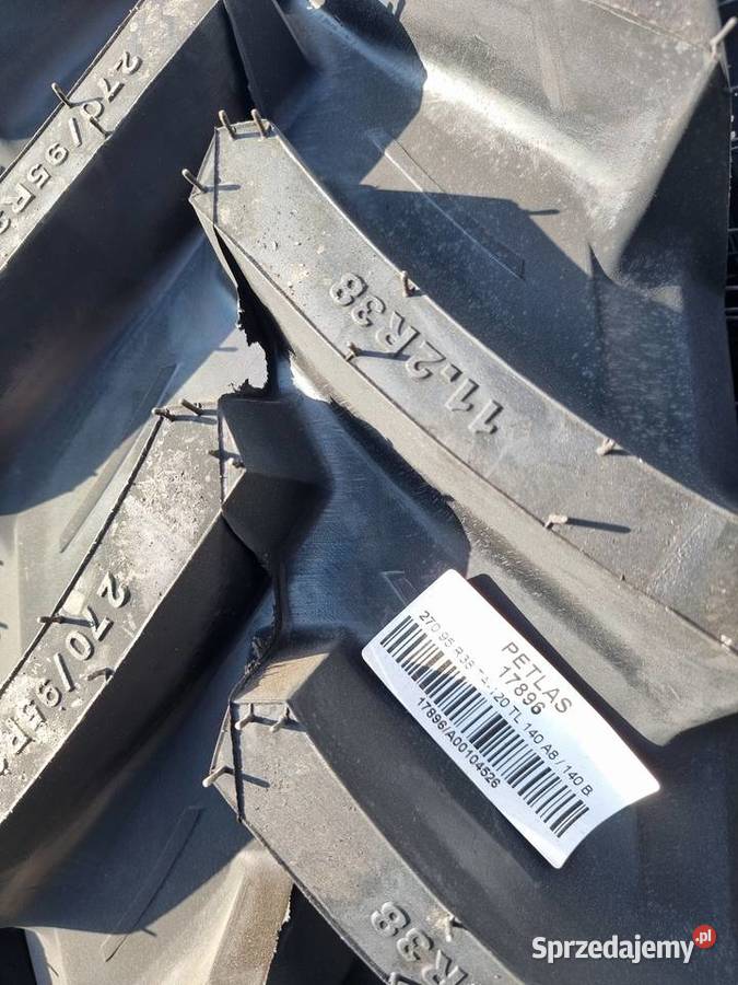 Opona 27095R38 140A8 TA120 112R38 Petlas i Inne lubelskie Piaski
